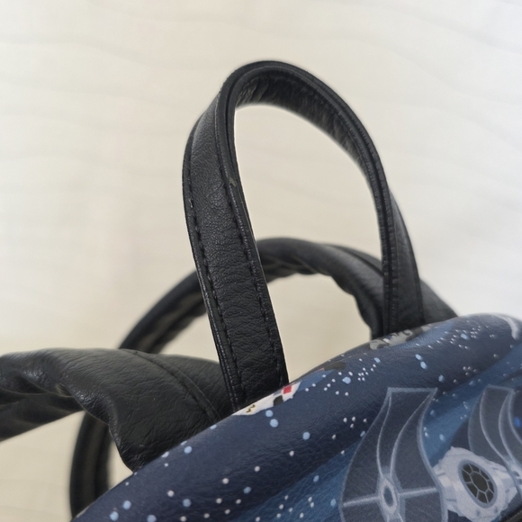 Loungefly Star Wars Chibi Spaceships Mini Backpack X-Wing Tie Fighters Disney main image 9